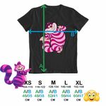 Fashion, accesorii si bijuterii - Copii - Imbracaminte copii - Tricouri copii - Tricou Copii Baieti Alice Tara Minunilor Pisica Cheshire, negru, marime L Copii - Infinity.ro