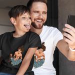 Fashion, accesorii si bijuterii - Copii - Imbracaminte copii - Tricouri copii - Tricou Copii Baieti The Croods Guy Familia Crood Epoca de Piatra CoolTrend, alb, marime L Copii - Infinity.ro