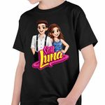 Fashion, accesorii si bijuterii - Copii - Imbracaminte copii - Tricouri copii - Tricou Copii Baieti Soy Luna Cartoon, negru, marime L Copii - Infinity.ro