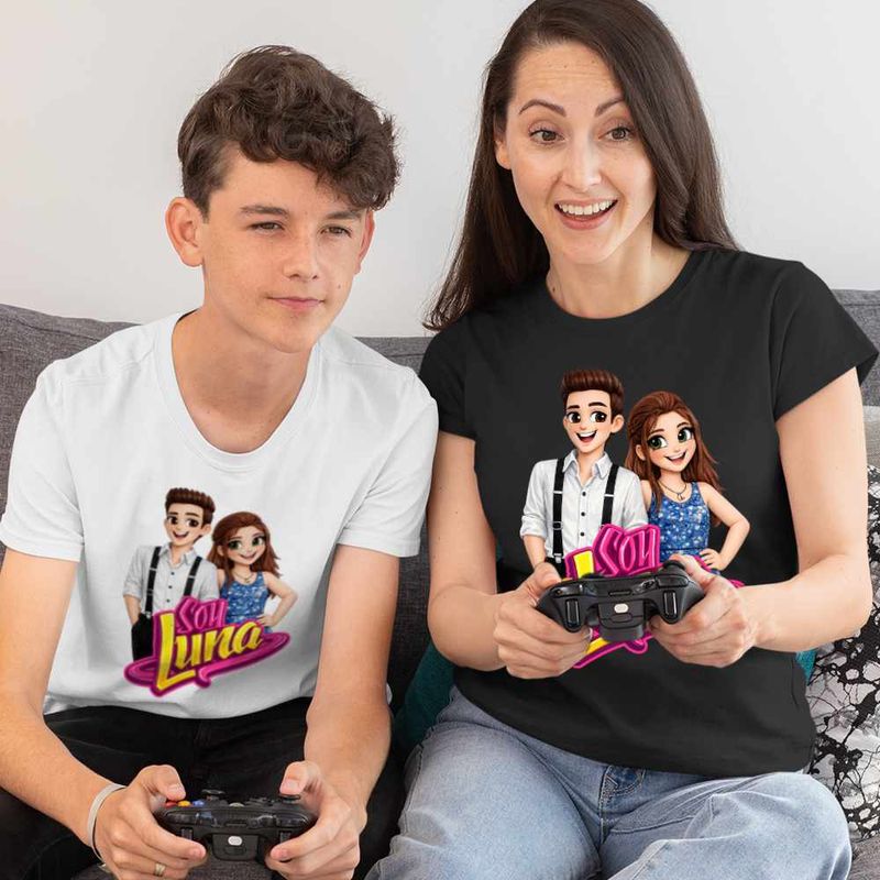 Fashion, accesorii si bijuterii - Copii - Imbracaminte copii - Tricouri copii - Tricou Copii Baieti Soy Luna Cartoon, negru, marime L Copii - Infinity.ro