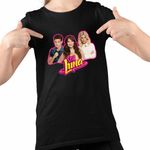 Fashion, accesorii si bijuterii - Copii - Imbracaminte copii - Tricouri copii - Tricou Copii Fete Soy Luna Matteo Ambar, negru, marime S Copii - Infinity.ro