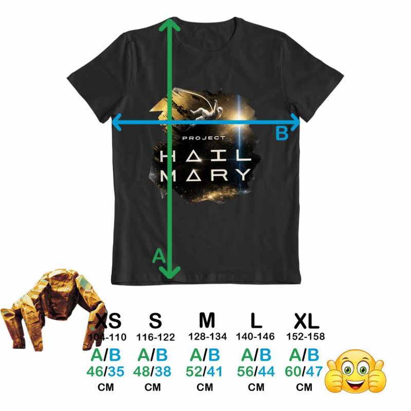 Fashion, accesorii si bijuterii - Copii - Imbracaminte copii - Tricouri copii - Tricou Copii Baieti Project Hail Mary Spaceship Mission Tau Ceti, negru, marime M Copii - Infinity.ro