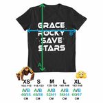 Fashion, accesorii si bijuterii - Copii - Imbracaminte copii - Tricouri copii - Tricou Copii Fete Project Hail Mary Grace Rocky Save Stars, negru, marime M Copii - Infinity.ro
