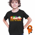 Fashion, accesorii si bijuterii - Copii - Imbracaminte copii - Tricouri copii - Tricou Copii Baieti South Park Trupa Baietilor, negru, marime S Copii - Infinity.ro