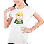 Fashion, accesorii si bijuterii - Copii - Imbracaminte copii - Tricouri copii - Tricou Copii Fete South Park Paladin Butters Fantasy Alter Ego, alb, marime M Copii - Infinity.ro