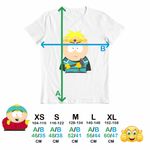Fashion, accesorii si bijuterii - Copii - Imbracaminte copii - Tricouri copii - Tricou Copii Fete South Park Paladin Butters Fantasy Alter Ego, alb, marime M Copii - Infinity.ro