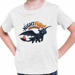 Fashion, accesorii si bijuterii - Copii - Imbracaminte copii - Tricouri copii - Tricou Copii Baieti Night Fury Toothless How to train your dragon, alb, marime XS Copii - Infinity.ro