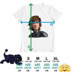 Fashion, accesorii si bijuterii - Copii - Imbracaminte copii - Tricouri copii - Tricou Copii Baieti Hiccup Viking Dragon Rider How to train your dragon, alb, marime S Copii - Infinity.ro