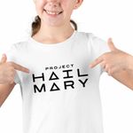 Fashion, accesorii si bijuterii - Copii - Imbracaminte copii - Tricouri copii - Tricou Copii Fete Project Hail Mary Tau Ceti Astrophage, alb, marime M Copii - Infinity.ro