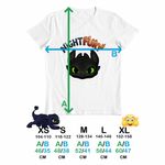 Fashion, accesorii si bijuterii - Copii - Imbracaminte copii - Tricouri copii - Tricou Copii Fete Night Fury How to train your dragon, alb, marime XS Copii - Infinity.ro