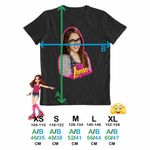 Fashion, accesorii si bijuterii - Copii - Imbracaminte copii - Tricouri copii - Tricou Copii Fete Soy Luna Nina Simonetti, negru, marime L Copii - Infinity.ro