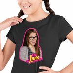 Fashion, accesorii si bijuterii - Copii - Imbracaminte copii - Tricouri copii - Tricou Copii Fete Soy Luna Nina Simonetti, negru, marime L Copii - Infinity.ro