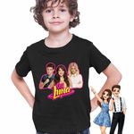 Fashion, accesorii si bijuterii - Copii - Imbracaminte copii - Tricouri copii - Tricou Copii Baieti Soy Luna Matteo Ambar, negru, marime S Copii - Infinity.ro