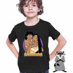 Fashion, accesorii si bijuterii - Copii - Imbracaminte copii - Tricouri copii - Tricou Copii Baieti Pocahontas Nakoma, negru, marime S Copii - Infinity.ro