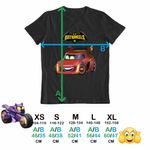 Fashion, accesorii si bijuterii - Copii - Imbracaminte copii - Tricouri copii - Tricou Copii Baieti Batwheels Redbird Batroti Robin Desene Masini, negru, marime S Copii - Infinity.ro