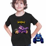 Fashion, accesorii si bijuterii - Copii - Imbracaminte copii - Tricouri copii - Tricou Copii Baieti Batwheels Bibi Batgirl Cycle Motocicleta Batman, negru, marime XS Copii - Infinity.ro
