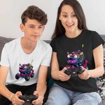 Fashion, accesorii si bijuterii - Copii - Imbracaminte copii - Tricouri copii - Tricou Copii Baieti Batwheels Jestah Batroti ATV Hiena Harley Quinn, negru, marime XS Copii - Infinity.ro