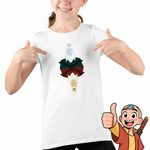 Fashion, accesorii si bijuterii - Copii - Imbracaminte copii - Tricouri copii - Tricou Copii Fete Avatar Master Roku Last Airbender, alb, marime XL Copii - Infinity.ro