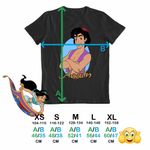 Fashion, accesorii si bijuterii - Copii - Imbracaminte copii - Tricouri copii - Tricou Copii Baieti Aladdin Ali Baba O mie si una de nopti Aladin, negru, marime S Copii - Infinity.ro