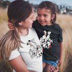 Fashion, accesorii si bijuterii - Copii - Imbracaminte copii - Tricouri copii - Tricou Copii Fete 101 Dalmatieni Pongo Perdita Joaca Catelusi, alb, marime L Copii - Infinity.ro