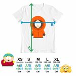Fashion, accesorii si bijuterii - Copii - Imbracaminte copii - Tricouri copii - Tricou Copii Baieti South Park Kenny McCormick, alb, marime XS Copii - Infinity.ro