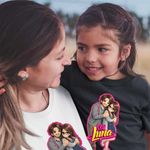 Fashion, accesorii si bijuterii - Copii - Imbracaminte copii - Tricouri copii - Tricou Copii Fete Soy Luna Niric, alb, marime M Copii - Infinity.ro