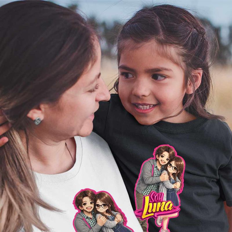 Fashion, accesorii si bijuterii - Copii - Imbracaminte copii - Tricouri copii - Tricou Copii Fete Soy Luna Niric, alb, marime M Copii - Infinity.ro
