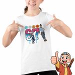Fashion, accesorii si bijuterii - Copii - Imbracaminte copii - Tricouri copii - Tricou Copii Fete Avatar Zootopia Judy Six Seven 67 Cele 4 Elemente, alb, marime M Copii - Infinity.ro
