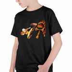 Fashion, accesorii si bijuterii - Copii - Imbracaminte copii - Tricouri copii - Tricou Copii Baieti Avatar Kendama Last Airbender, negru, marime L Copii - Infinity.ro