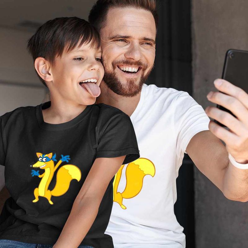 Fashion, accesorii si bijuterii - Copii - Imbracaminte copii - Tricouri copii - Tricou Copii Baieti Dora Exploratoarea Swiper Hotomanul, alb, marime M Copii - Infinity.ro