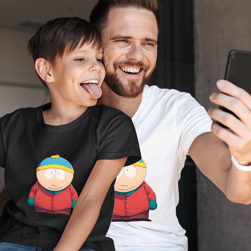 Fashion, accesorii si bijuterii - Copii - Imbracaminte copii - Tricouri copii - Tricou Copii Baieti South Park Eric Cartman, alb, marime S Copii - Infinity.ro