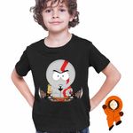 Fashion, accesorii si bijuterii - Copii - Imbracaminte copii - Tricouri copii - Tricou Copii Baieti South Park God Of War Viking Razboinic, negru, marime XS Copii - Infinity.ro