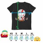 Fashion, accesorii si bijuterii - Copii - Imbracaminte copii - Tricouri copii - Tricou Copii Baieti South Park God Of War Viking Razboinic, negru, marime XS Copii - Infinity.ro