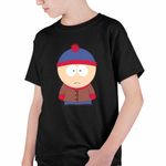 Fashion, accesorii si bijuterii - Copii - Imbracaminte copii - Tricouri copii - Tricou Copii Baieti South Park Stan Marsh, negru, marime XS Copii - Infinity.ro