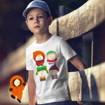 Fashion, accesorii si bijuterii - Copii - Imbracaminte copii - Tricouri copii - Tricou Copii Baieti South Park Gradinita Prescolari, alb, marime S Copii - Infinity.ro