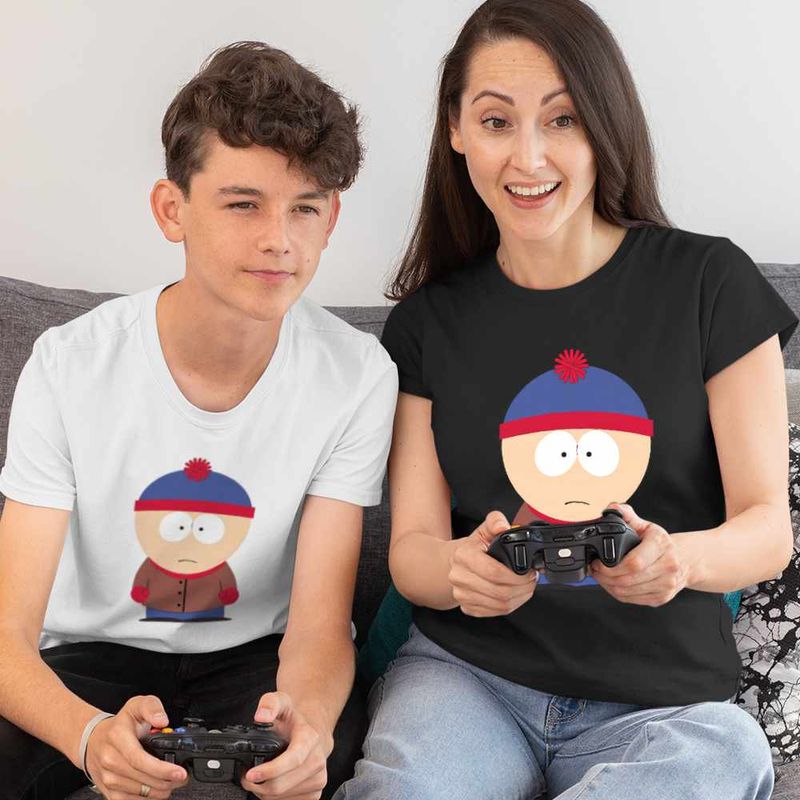 Fashion, accesorii si bijuterii - Copii - Imbracaminte copii - Tricouri copii - Tricou Copii Baieti South Park Stan Marsh, negru, marime XS Copii - Infinity.ro