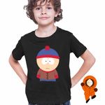 Fashion, accesorii si bijuterii - Copii - Imbracaminte copii - Tricouri copii - Tricou Copii Baieti South Park Stan Marsh, negru, marime XS Copii - Infinity.ro