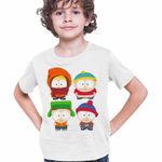 Fashion, accesorii si bijuterii - Copii - Imbracaminte copii - Tricouri copii - Tricou Copii Baieti South Park Gradinita Prescolari, alb, marime S Copii - Infinity.ro