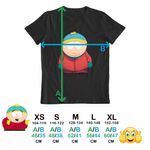 Fashion, accesorii si bijuterii - Copii - Imbracaminte copii - Tricouri copii - Tricou Copii Fete South Park Eric Cartman, negru, marime XL Copii - Infinity.ro