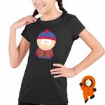 Fashion, accesorii si bijuterii - Copii - Imbracaminte copii - Tricouri copii - Tricou Copii Fete South Park Stan Marsh, negru, marime M Copii - Infinity.ro