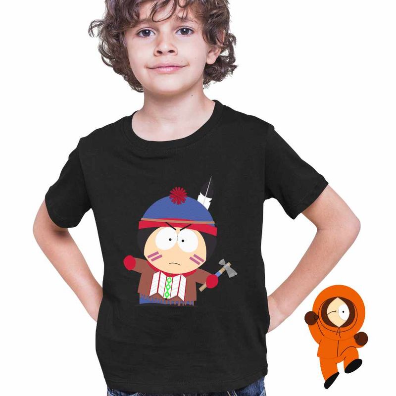 Fashion, accesorii si bijuterii - Copii - Imbracaminte copii - Tricouri copii - Tricou Copii Baieti South Park Stan of the Many Moons, negru, marime XL Copii - Infinity.ro