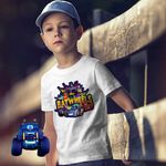 Fashion, accesorii si bijuterii - Copii - Imbracaminte copii - Tricouri copii - Tricou Copii Baieti Batwheels Batroti All Team Masini, alb, marime S Copii - Infinity.ro