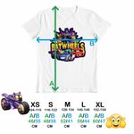 Fashion, accesorii si bijuterii - Copii - Imbracaminte copii - Tricouri copii - Tricou Copii Baieti Batwheels Batroti All Team Masini, alb, marime S Copii - Infinity.ro