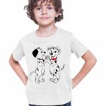 Fashion, accesorii si bijuterii - Copii - Imbracaminte copii - Tricouri copii - Tricou Copii Baieti 101 Dalmatieni Joaca Catel Dalmatian Puppy, alb, marime XL Copii - Infinity.ro