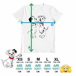 Fashion, accesorii si bijuterii - Copii - Imbracaminte copii - Tricouri copii - Tricou Copii Baieti 101 Dalmatieni Joaca Catel Dalmatian Puppy, alb, marime XL Copii - Infinity.ro