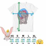 Fashion, accesorii si bijuterii - Copii - Imbracaminte copii - Tricouri copii - Tricou Copii Baieti Dumbo Mama Jumbo Circ Clovn, alb, marime S Copii - Infinity.ro