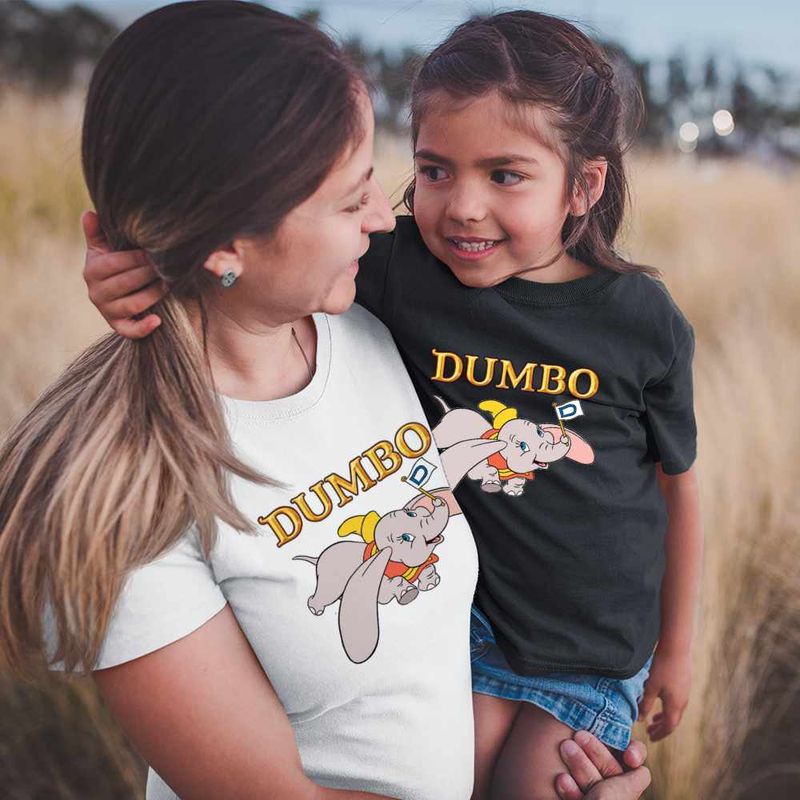 Fashion, accesorii si bijuterii - Copii - Imbracaminte copii - Tricouri copii - Tricou Copii Fete Dumbo Elefantel Zburator Circ, alb, marime XL Copii - Infinity.ro
