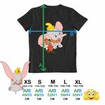 Fashion, accesorii si bijuterii - Copii - Imbracaminte copii - Tricouri copii - Tricou Copii Fete Dumbo Timothy Soricel Elefant Circ, negru, marime M Copii - Infinity.ro