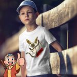Fashion, accesorii si bijuterii - Copii - Imbracaminte copii - Tricouri copii - Tricou Copii Baieti Avatar Momo Last Airbender Maestru al Aerului, alb, marime XL Copii - Infinity.ro
