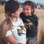 Fashion, accesorii si bijuterii - Copii - Imbracaminte copii - Tricouri copii - Tricou Copii Fete Avatar Korra Naruto Airbender, alb, marime M Copii - Infinity.ro